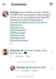 Ben barnes as ryan brenner in jackie and ryan (2014). Not Ben Having Darklina Quotes Memorized Tumbex