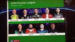 The 2021 unibet premier league continues on thursday with night 11 in milton keynes. 2020 Premier League Of Darts Lineup Darts