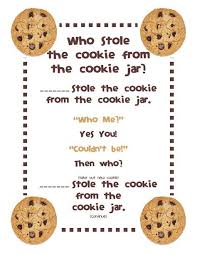 Who Stole The Cookie From The Cookie Jar Poem Pdf Kindergarten Songs Classroom Songs Preschool Songs