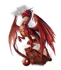 Male Young Red Dragon Kyrion Pathfinder 2e Pfrpg Dnd D D 3 5 5e 5th Ed D20 Fantasy Fantasy Creatures Art Mythical Creatures Art Red Dragon