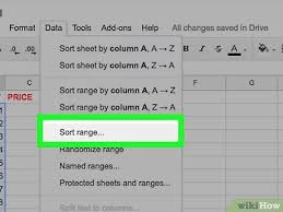 Open spreadsheet on google sheets. How To Sort By Multiple Columns In Google Spreadsheets 7 Steps