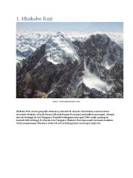 Disadur dari peakbagger, pendakian gunung k2 sangatlah sulit dengan ketinggian ekstrim, longsor salju yang. 7 Gunung Tertinggi