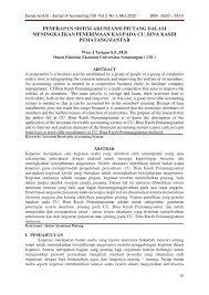 Check spelling or type a new query. Pdf Penerapan Sistim Akuntansi Piutang Dalam Meningkatkan Penerimaan Kas Pada Cu Bina Kasih Pematangsiantar