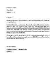 This is the perfect way to express how your specific skills are relevant to the open position. Application Letter Best Ideas Of Sample Application Letter For Ojt Hotel And Restaurant Manage Application Letters Student Jobs Restaurant Management