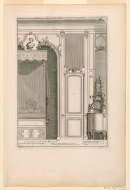 La chambre à coucher est un lieu de vie intime où il doit faire bon se retrouver. Print Dessin De Lambris D Une Chambre A Coucher Avec Lit En Niche Objects Collection Of Cooper Hewitt Smithsonian Design Museum