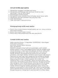 Maybe you would like to learn more about one of these? Contoh Esai Kritik Prediksi Soal