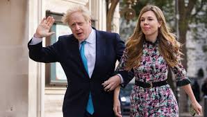 The bride wore a white dress and a floral. London Boris Johnson Sends The Invitations Wedding In A Year Breaking Latest News