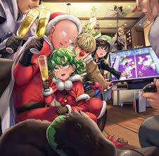 Rule 34 - 2girls 6boys Blast (one-punch Man) Breasts Christmas Christmas  Outfit Christmas Tree Ear Piercing Fair6805 Flashy Flash Fubuki (one-punch  Man) King (one-punch Man) One-punch Man Pearl Necklace Playing Videogame  Rkrk12