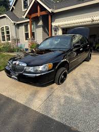Image result for Black 1998 Town Car