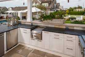Building custom kitchen cabinets give you the chance to create storage solutions that perfectly match your space and requirements. Brick Outdoor Kitchens Vs Stainless Steel Danver