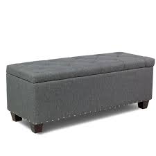 Buy rectangle coffee tables tables and get the best deals at the lowest prices on ebay! Magshion Rectangular Storage Ottoman Bench Tufted Footrest Lift Top Pouffe Ottoman Coffee Table Seat Foot Rest And More 42 Linen Grey Walmart Com Walmart Com