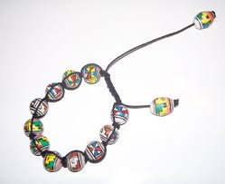 Shambala Armband Knupfen Bastelfrau