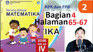 Matematika Kelas 4 Bab 2 Halaman 61 63 Kpk Dan Fpb Bse K13 Revisi 2018 Bagian 3 Jpg Youtube