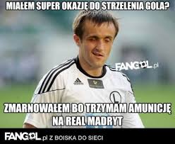 The squad overview lists all player stats for a selected season. Memy Legia Artykuly Gazeta Lubuska