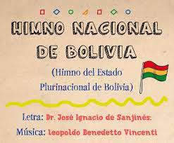 Que sus nombres el mármol y el bronce. Himno Nacional De Bolivia Himnos Y Canciones De Bolivia Ibolivia