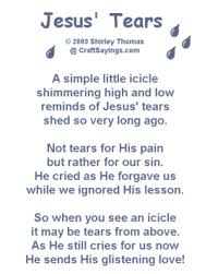 Jesus Tears Christian Christmas Christmas Poems Christmas Program