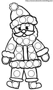Crayons de couleurs, feutres ou gommettes, faites preuves de créativité pour colorier. Coloriage Noel A Gommettes Coloriage Noel Pere Noel A Imprimer Activite Manuelle Noel Maternelle