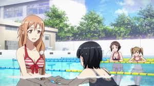 The story is set a couple of years after the events of sword art online, where kazuto kirito kirigaya and his sister suguha meet up with asuna yuuki, rika lisbeth shinozaki, and keiko silica ayano at the sao survivor school. Sword Art Online Extra Edition 2013