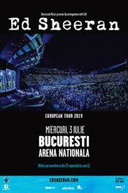 Vezi preturi bilete la concertul ed sheeran la arena nationala din bucuresti de pe 3 iulie 2019. Concert Ed Sheeran Romania 2019 Bilete