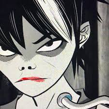 Customize your coloring page by changing the font and text. Cyborg Noodle Gorillaz Wiki Fandom