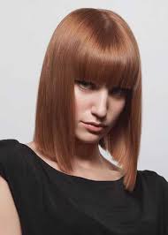 Carre Plongeant Avec Frange Strict La Coupe Carre En 2017 Frisuren