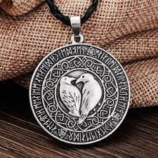 Odin S Ravens Necklace Huginn And Muninn Raven Necklace Viking Necklace Raven Jewelry