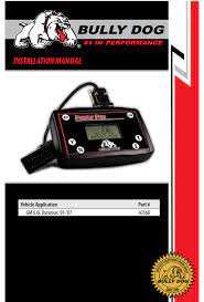Find many great new & used options and get the best deals for power pup triple diesel downloader 40500 dodge gm ford programmer bully dog case at the best . Bully Dog Power Pup Installation Manual Pdf Download Manualslib