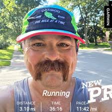 A little bit of running 🥵