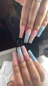 Is Kaytheenailmagician Long Acrylic Nails Coffin Acrylic Nails Long Acrylic Nails