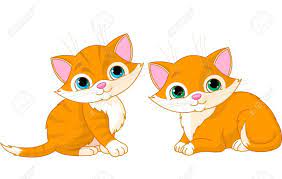 Feline drive is the fabric shop for cat lovers! Vector Illustration Of Two Very Cute Cats Royalty Free Cliparts Vectors And Stock Illustration Image 6523418