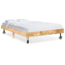 Vidaxl bettgestell rustikal bett doppelbett schlafzimmerbett bettrahmen schlafzimmermöbel. Vidaxl Bettgestell Massivholz Mango 120 X 200 Cm Vidaxl De