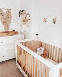 Neutral Boho Baby Girl Nursery Nursery Baby Room Baby Girl Nursery Room Baby Nursery Decor