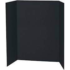 Black basic wall frame 22 x 28 hobby lobby 98483. Amazon Com Spotlight 1 Ply Trifold Display Board 48 Width X 36 Height Blue Ordinary Display Boards Office Products