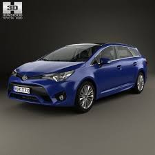 toyota avensis t270 wagon with hq interior 2016 3d model max c4d obj 3ds fbx lwo stl 3dexport com by humster3d