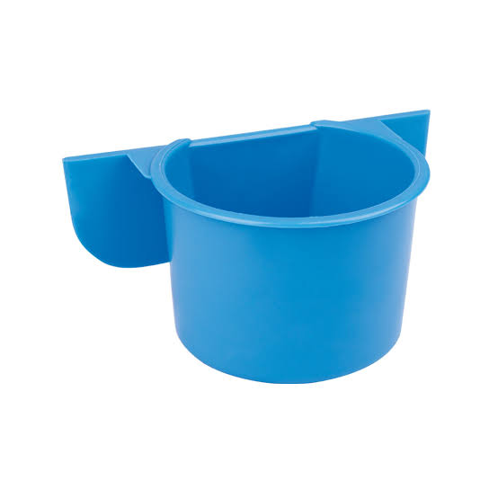 PASSARO - COMEDOURO PLASTICO PAPAGAIO COM ABA