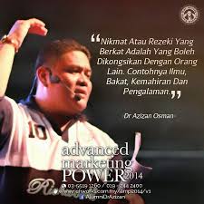 Azizan osman akan menjawab soalan 10 soalan tentang pemasaran, perniagaan dan pelaburan. Kata Motivasi Dr Azizan Cikimm Com