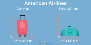 Carry On And Personal Item Size Limits For 32 Airlines Smartertravel American Airlines Carry On Carry On Bag Size Spirit Airlines