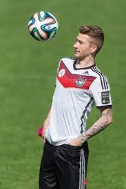 Love The Beautiful Game And It S Amazing Players Marco Reus In Germany S New Jersey Germany Football Reus German Football Players