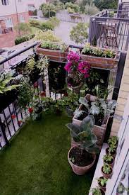 60 Little Balcony Decoration Ideas Small Balcony Garden Garden Decor Balcony Garden