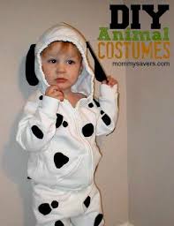 Diy Animal Costume Ideas For Halloween Easy Diy Toddler Costumes Diy Dalmatian Costume Diy Costumes Kids