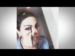 طريقة وضع مكياج هيفا ماجيك شبيه هيفاء وهبي haiifa majik youtube mirror selfie selfie scenes