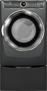 The tank collects lint and condensation, thus avoiding dirt and damage due to moisture in the room where the dryer is placed. Electrolux 8 0 Cu Ft 9 Cycle Electric Front Load Dryer With Predictive Dry Titanium Efme627utt Best Buy