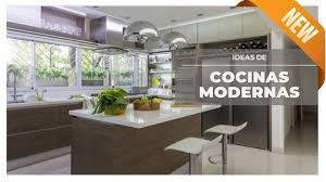 En acabado mate, en blanco y negro, en blanco y madera. 100 Hermosas Ideas De Cocinas Modernas 2021 Youtube