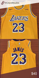 Authentic Black And Yellow Lakers Jersey Pin On My Posh Picks