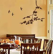 Unique dining room wall ideas. 10 All Inspiring Home Decorating Tips For 2012 Simple Wall Decor Dining Room Wall Art Stencil Wall Art