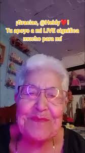 Gracias a Heidy por el apoyo en mi LIVE
