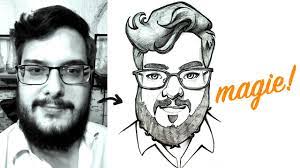 Transformer Une Photo En Dessin - Youtube