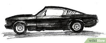 25 nov 2019 how to draw a dodge charger How To Draw A Ford Mustang With Pictures Wikihow