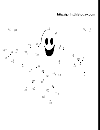 By connecting the dots, number by number, a picture. Halloween Dot To Dot Free Printable