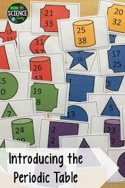 The Original Puzzle To Introduce The Periodic Table Students Will Work Togethe Middle School Science Activities Science Teaching Resources First Year Teaching